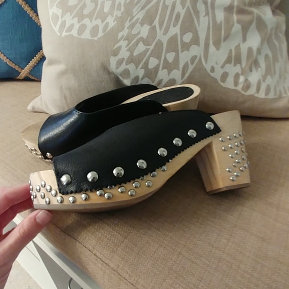 Free People Shoes - Free People Studded Mules